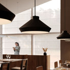 Lampe Sonneman 2752.25-G Koma One Suspension en noir satiné