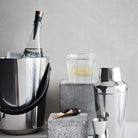 Rosendahl 18736 Grand Cru Wine Stopper and Pourer Patinated Set in Black/Patinated Steel
