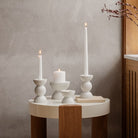 Lyngby Porcelæn 201466 Tura Candle Holder in White