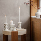 Lyngby Porcelæn 201465 Tura Candle Holder in White