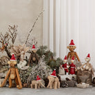 Kay Bojesen 39430 Santa Claus Wooden Figurine in Red/White