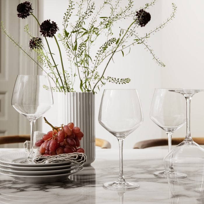 Lyngby Porcelæn 200775 Lyngby Vase in White