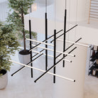 Sonneman 2109.25 Labyrinthe Suspendu en noir satiné