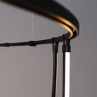 Anneau de bretelles Sonneman SLS4243-K Suspendu en noir satiné