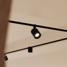 Bretelles Sonneman SLS4239-K Chemin carré Suspendu en noir satiné