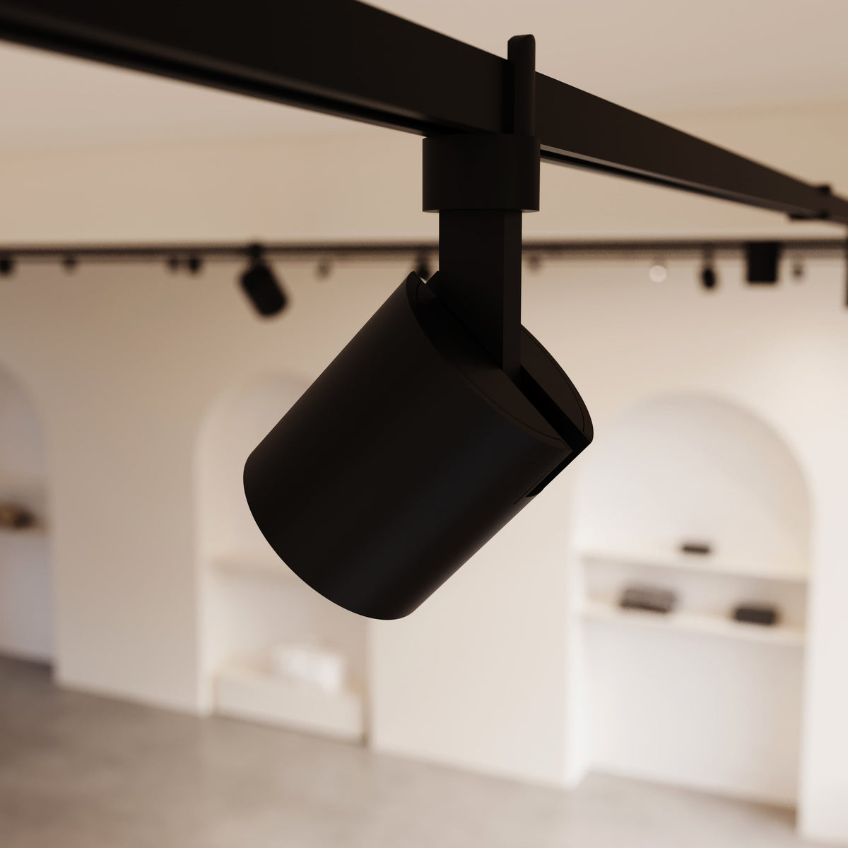 Bretelles Sonneman SLS4239-K Chemin carré Suspendu en noir satiné