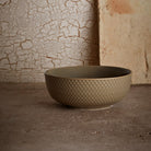 Lyngby Porcelæn 201820 Rhombe Earth Bowl in Clay
