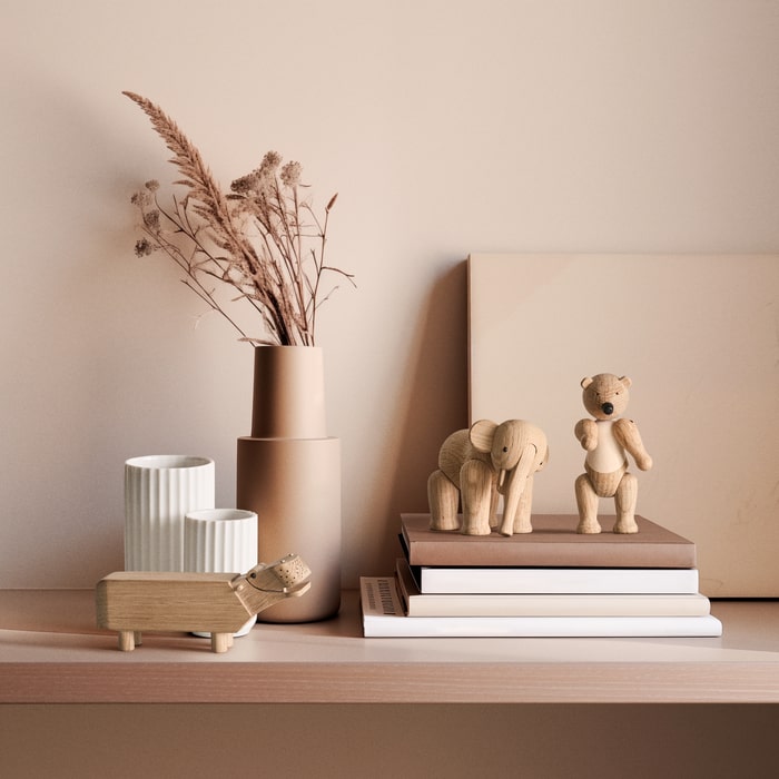 Kay Bojesen 39366 Ensemble de figurines en bois Liliput en chêne