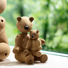 Kay Bojesen 39275 Bear Wooden Figurine in Oak/Maple