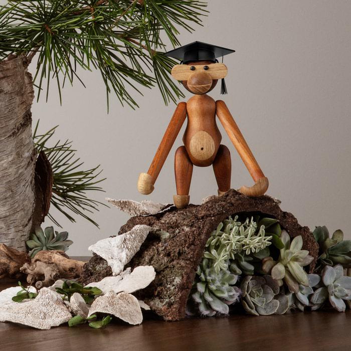 Kay Bojesen 39540 Graduation Hat for Wooden Figurines in Black