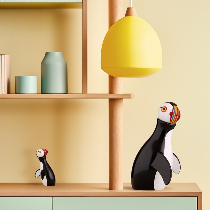 Kay Bojesen 39544 Figurine en bois macareux multicolore