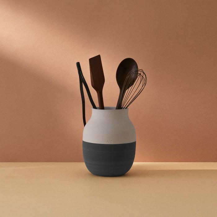 Kähler 690147 Vase circulaire Omaggio en gris anthracite
