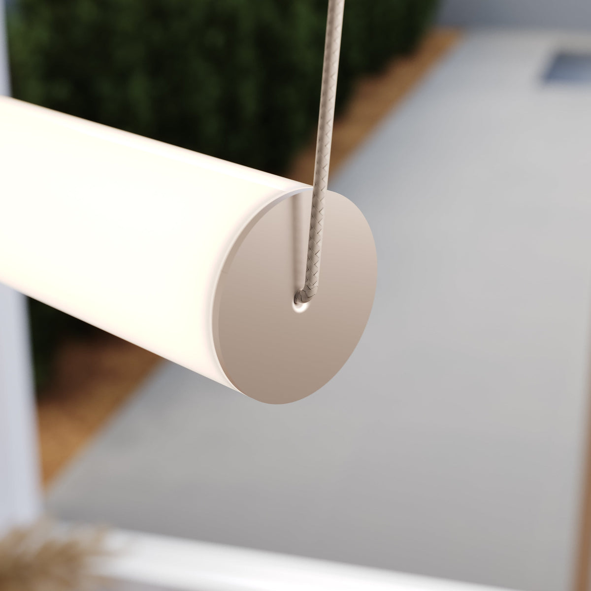 Sonneman 3475.77WS-0-0-3 ans Linea Suspendu en anodisé naturel