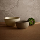 Lyngby Porcelæn 201821 Rhombe Earth Serving Bowl in Marble