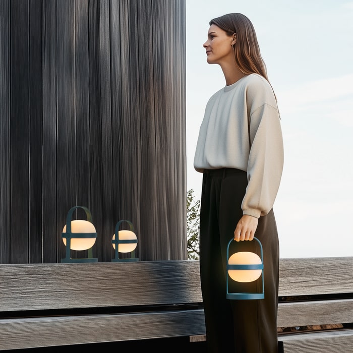 Rosendahl 26341 Soft Spot Solar Circular in Forest Green