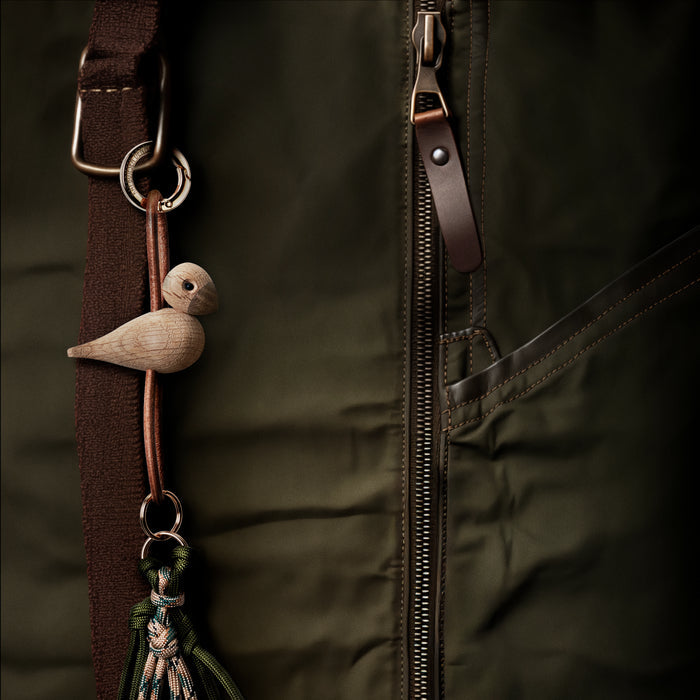 Kay Bojesen 39665 Breloque de sac oiseau en chêne