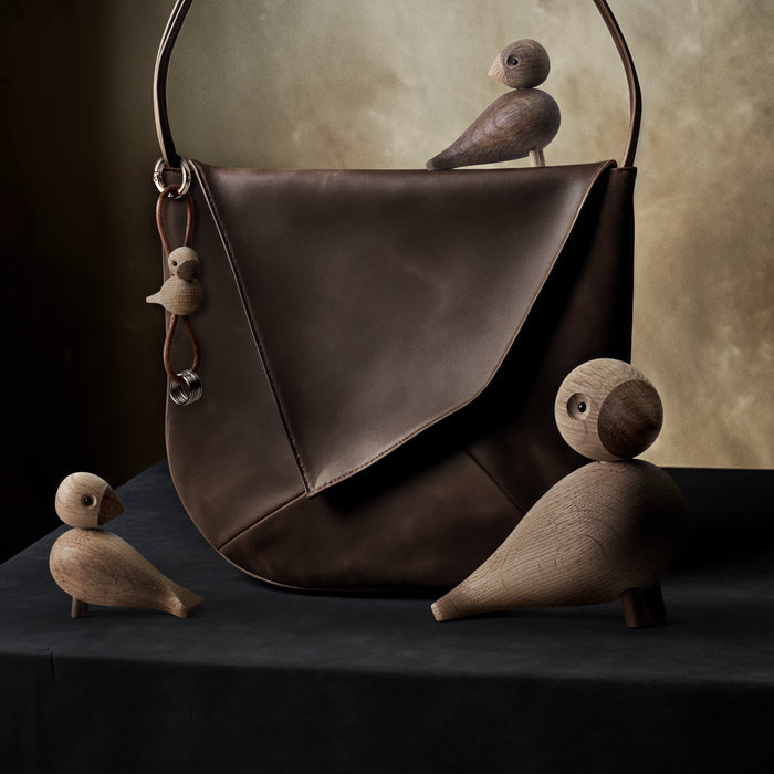 Kay Bojesen 39665 Breloque de sac oiseau en chêne