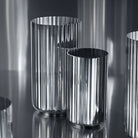Lyngby Porcelæn 202300 Lyngby Vase in Steel