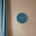 Arne Jacobsen Clocks 43486 City Hall Wall Clock in Blue