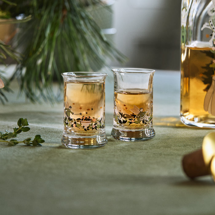 Holmegaard 4800631 Verres à whisky de Noël 2026 (Lot de 2) Multicolore