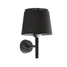 Faro Barcelona 20301-93-US Savoy Wall Sconce in Black/Black