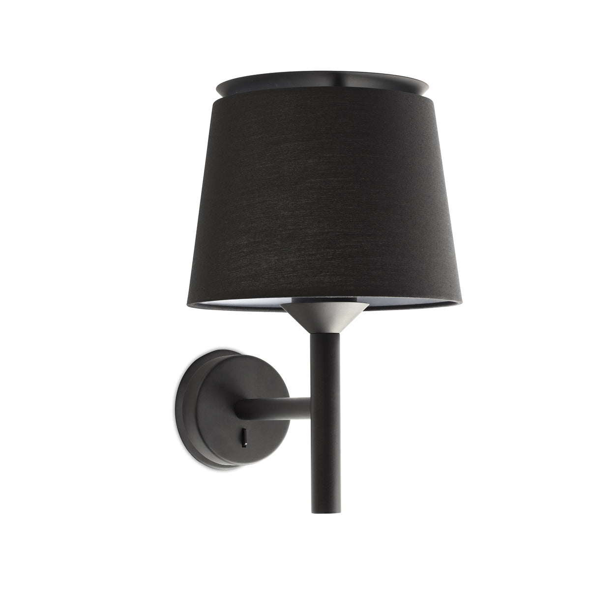 Faro Barcelona 20301-93-US Savoy Wall Sconce in Black/Black