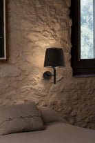 Faro Barcelona 20301-93-US Savoy Wall Sconce in Black/Black