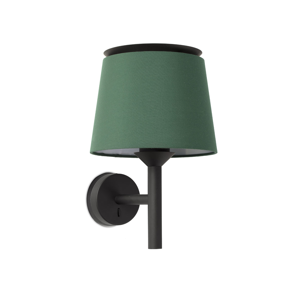 Faro Barcelona 20301-94-US Savoy Wall Sconce in Black/Green