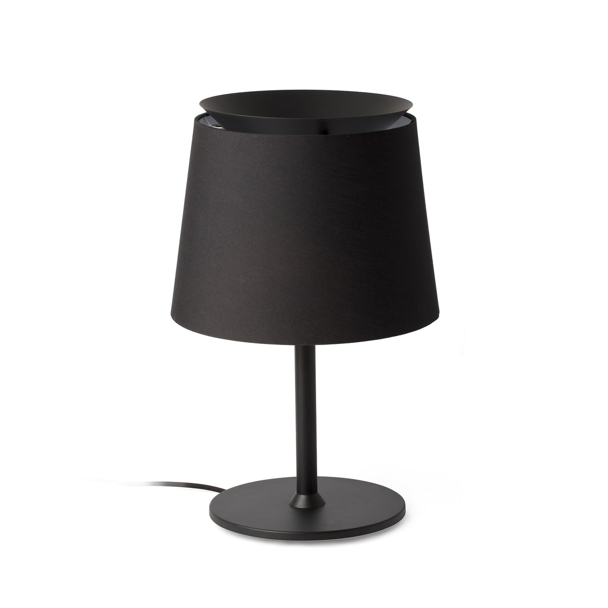 Faro Barcelona 20305-83-US Savoy Table Lamp in Black/Black