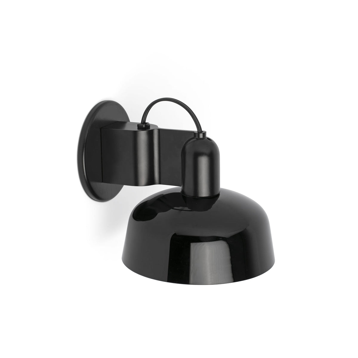 Faro Barcelona 20335-117-US Tatawin Wall Sconce in Black Glass