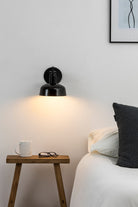Faro Barcelona 20335-117-US Tatawin Wall Sconce in Black Glass