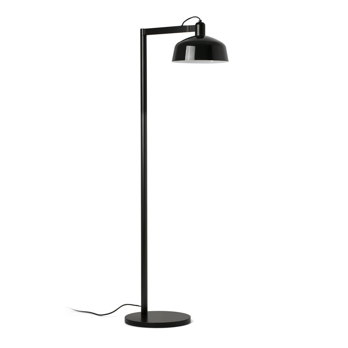 Faro Barcelona 20336-146-US Tatawin Floor Lamp in Black Metal