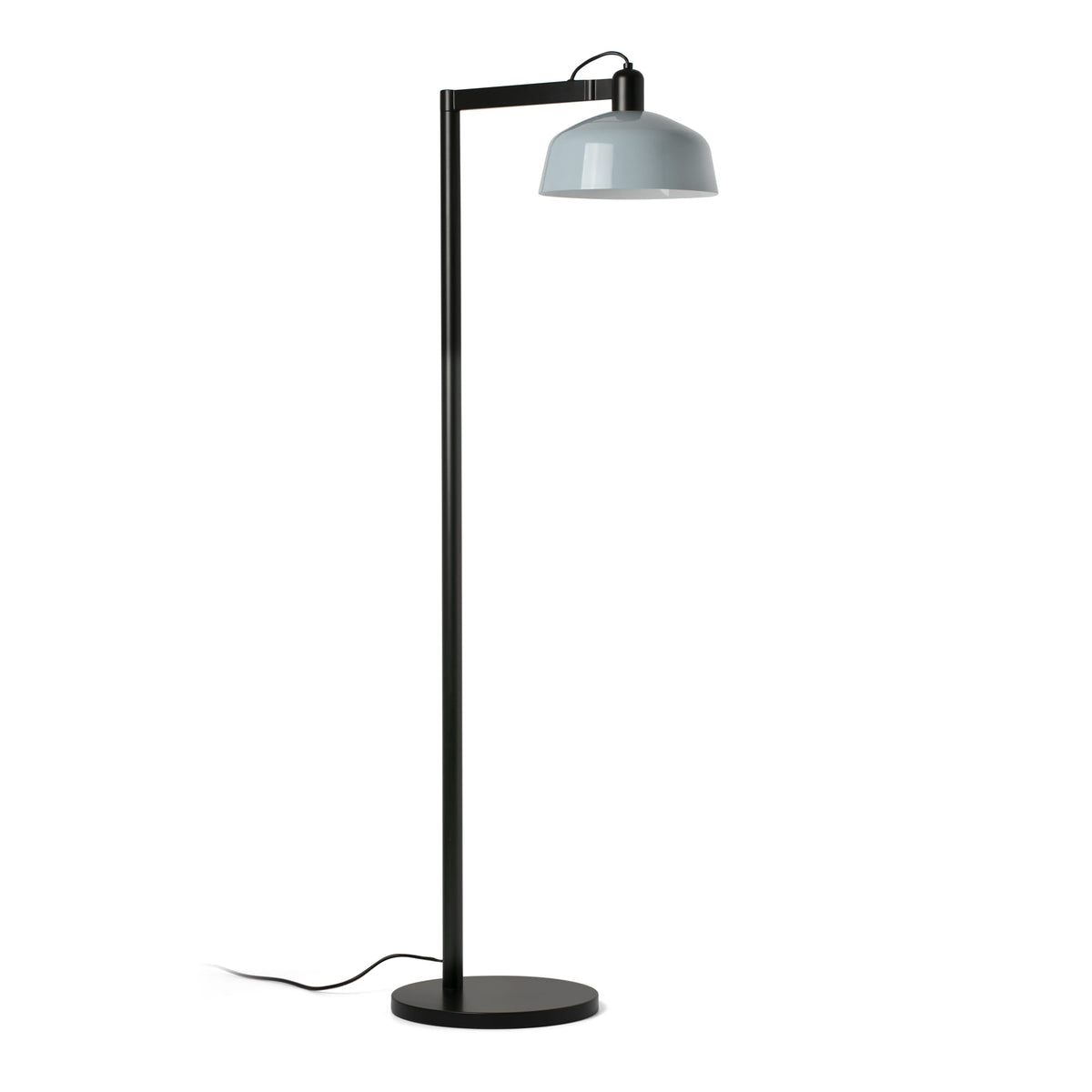 Faro Barcelona 20336-147-US Tatawin Floor Lamp in Bluish Gray Metal