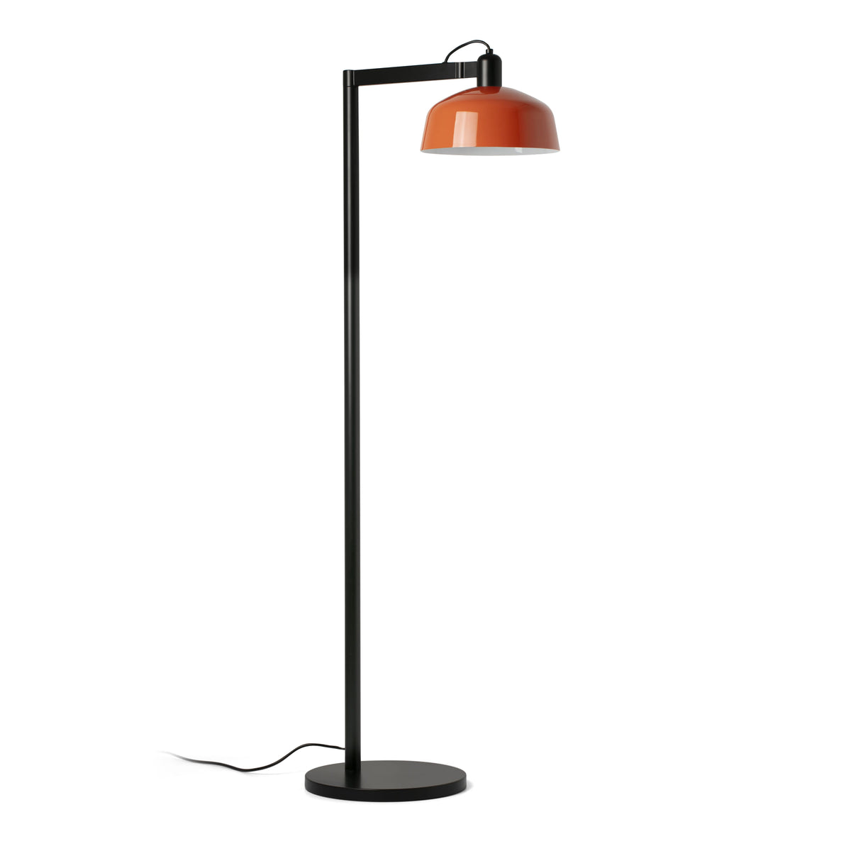 Faro Barcelona 20336-148-US Tatawin Floor Lamp in Reddish Orange Metal