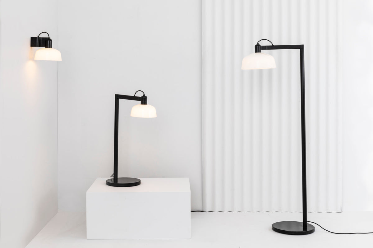 Faro Barcelona 20337-116-US Tatawin Table Lamp in White Glass