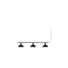 Faro Barcelona 20338-141-US Tatawin 3-Light Linear Suspension in Black Metal