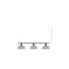 Faro Barcelona 20338-147-US Tatawin 3-Light Linear Suspension in Bluish Gray Metal