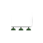 Faro Barcelona 20338-149-US Tatawin 3-Light Linear Suspension in Green Metal