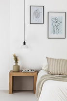 Faro Barcelona 20339-116-US Tatawin Pendant in White Glass