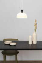 Faro Barcelona 20339-119-US Tatawin Pendant in White Glass