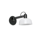 Faro Barcelona 20342-116-US Tatawin Wall Sconce with Arm in White Glass