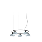 Faro Barcelona 20343-142-5L-US Tatawin 5-Light Ring Pendant in Bluish Gray Metal