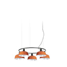 Faro Barcelona 20343-148-5L-US Tatawin 5-Light Ring Pendant in Reddish Orange Metal