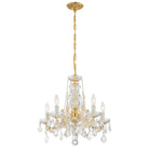 Crystorama - 4476-GD-CL-S - Mini lampe à cinq lumières Suspendu - Marie-Thérèse - Or