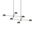 Sonneman 2036.25 Ray Suspendu en noir satiné