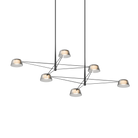 Sonneman 2036,25K Ray Suspendu en noir satiné