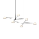 Sonneman 2036,25W Ray Suspendu en noir satiné