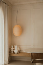 Faro Barcelona 20400-US Tierra Pendant in Beige