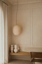 Faro Barcelona 20400-US Tierra Pendant in Beige