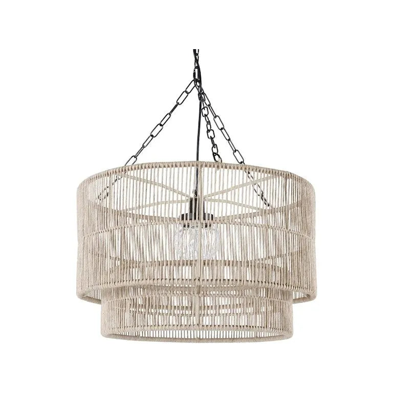 Tanner Outdoor Drum Pendant